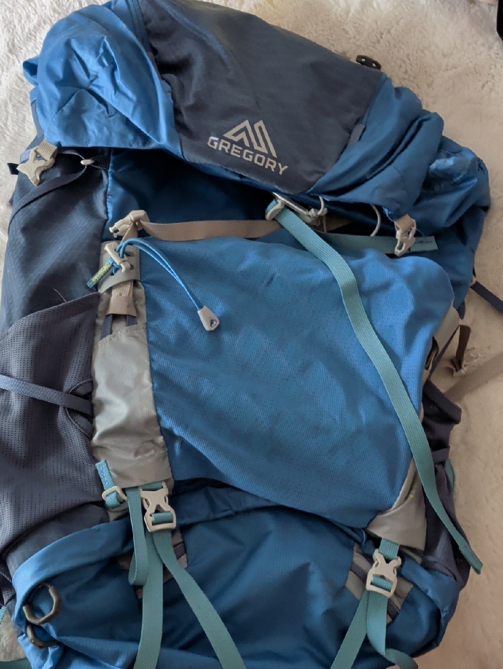 Gregory Blue Teal Men's Hiking Backpack